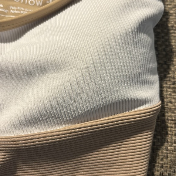 LainSnow Kiawah Bikini Top in Coconut SZ XS NWOT - Picture 4 of 5